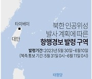 [그래픽] 북한 인공위성 발사 계획에 따른 항행경보 발령 구역