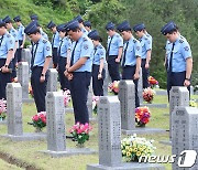 '호국영령의 뜻을 받들겠습니다'