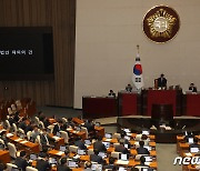 尹 재의요구 간호법안, 국회 재투표서 부결…법안 폐기