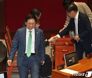 간호법 재투표 마친 김기현 대표