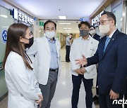 박민수 제2차관, 조선대학교병원 방문