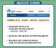 "저한테 포인트 쌓여있다고요?" 사용률 0% 세금포인트