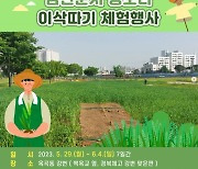 경산시, 남천둔치 청보리 이삭따기 체험 행사…6월 4일까지