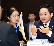인도네시아 교통부 장관과 면담하는 원희룡 장관