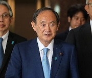 스가 전 일본 총리 방한 '한일정상회담 성과 논의'