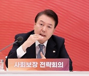 尹대통령 “난립하는 사회보장 서비스 통폐합…복지도 경쟁·산업화해야”