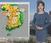 [날씨] 서쪽 30도 안팎 더위…내일 남부·제주 중심 '비'