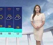 [날씨] '초여름' 서울 최고기온 28도…남해안 오전 비