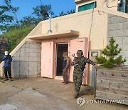 '북한 우주발사체 발사'에 개방된 서해 백령도 대피소