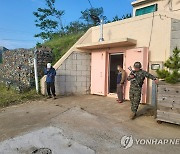 북한 우주발사체로 공습경보…백령도 주민들 대피소 이동