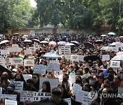 INDIA MANIPUR VIOLENCE PROTEST