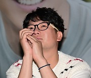 김강현,'가족생각에 눈물' [사진]
