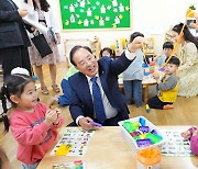 하윤수 부산교육감, ‘유치원 좋은 수업 나눔 토크’ 행사 참여