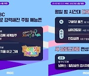 OTT 말고 MBC 보세요…주말 예능존 마련