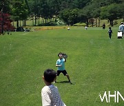 [Ms포토] 서원밸리 그린콘서트 '페어웨이에서 야구 캐치볼'