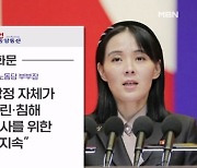김여정 "북 위성, 안보리 논의 불쾌"…발사 일정 미통보 예고