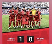 '김은중호 4강 동화!'U-20 선배'이강인도,'女월드컵'조소현도 환호했다