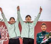 근대5종 전웅태·김선우, 프랑스 제치고 '월드컵 파이널 혼성계주' 우승