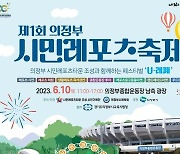 의정부시, 제1회 의정부 시민레포츠 페스티벌  10일 개최