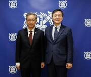 유홍림 총장, 난징대 총장 만나 교류협력 강화 논의