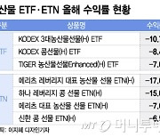 설탕 빼고 다 떨어진다…수익률 고개 숙인 농산물 ETF