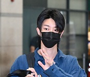 세븐틴 디에잇, 훈훈한 입국인사 [포토엔HD]