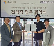 원유니버스, 한국마이크로소프트와 ‘메타버스 솔루션 사업’ 협력