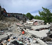 최빈국 아이티, 폭우·지진 이어져 최소 55명 사망…수백명 부상