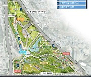 모습 드러내는 천안삼거리공원…오는 8월 1단계 완료