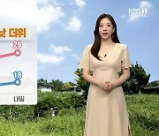 [날씨] 대전·세종·충남 내일 29℃ 안팎 낮 더위…저녁부터 ‘비’