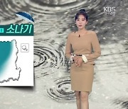 [날씨] 대구·경북 내일 늦은 오후 한때 소나기…천둥·번개·우박 주의