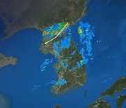 [기상센터] 밤사이 중부 중심 비…'돌풍·벼락·우박' 주의