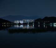 [포토친구] 중대 물빛공원의 야경