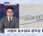 [뉴스추적] 자격 미달 66개 단체에 보조금 지원…"순수성과 공익성 침해"