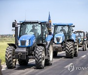 MOLDOVA FARMERS PROTEST