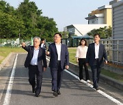 홍남표 창원특례시장, 진해구 환경기초시설 현장 점검