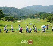 [포토] 동코스를 오픈해 드라이빙레인지로