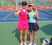 테니스 기대주 박소현, 여자복식 우승...단식에선 김다빈과 우승다툼 [ITF 대구국제대회]
