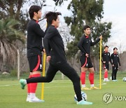 3·4위전 앞두고 훈련하는 U-20 대표팀