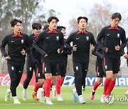 3·4위전 D-1, 훈련하는 U-20 대표팀