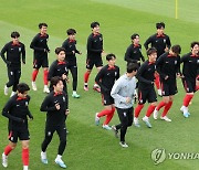 3·4위전 D-1, 훈련하는 U-20 대표팀