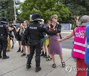 SWITZERLAND LET WOMAN SPEAK GENEVA RALLY