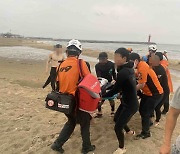 양양 설악해변서 낙뢰 사고…1명 심정지·5명 부상