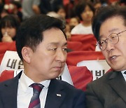 김기현·이재명, '아들 의혹'에 날선 논쟁… TV토론 무산 전망