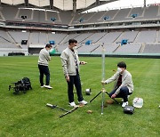 삼성물산 잔디환경硏 관리 K리그 23개 축구장 잔디 생육 개선