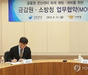 금융권 전산센터 화재 예방·대비 '금감원-소방청 업무협약식'