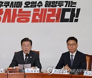 민주, '日오염수' 맹공…"尹정부만 침묵으로 방류 용인"(종합)