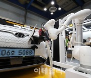 "나와라 로봇팔"…서울시, 전국 최초 전기차 무인 로봇 충전