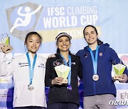 노스페이스 애슬리트팀 서채현, 스포츠클라이밍 월드컵 은메달 획득