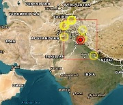 인도 카슈미르 동부서 규모 5.0 지진 발생(상보)